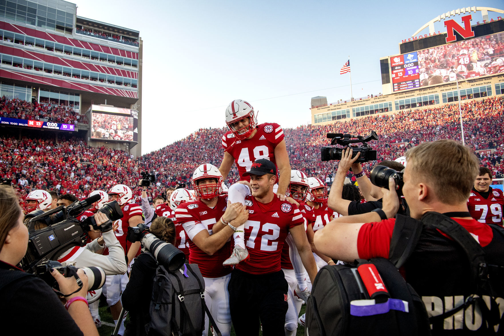 Northwestern vs. Nebraska, 10.5